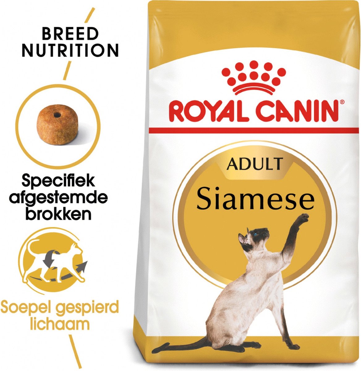  Royal Canin Siamese Adult - Kattenvoer - 4 Kg