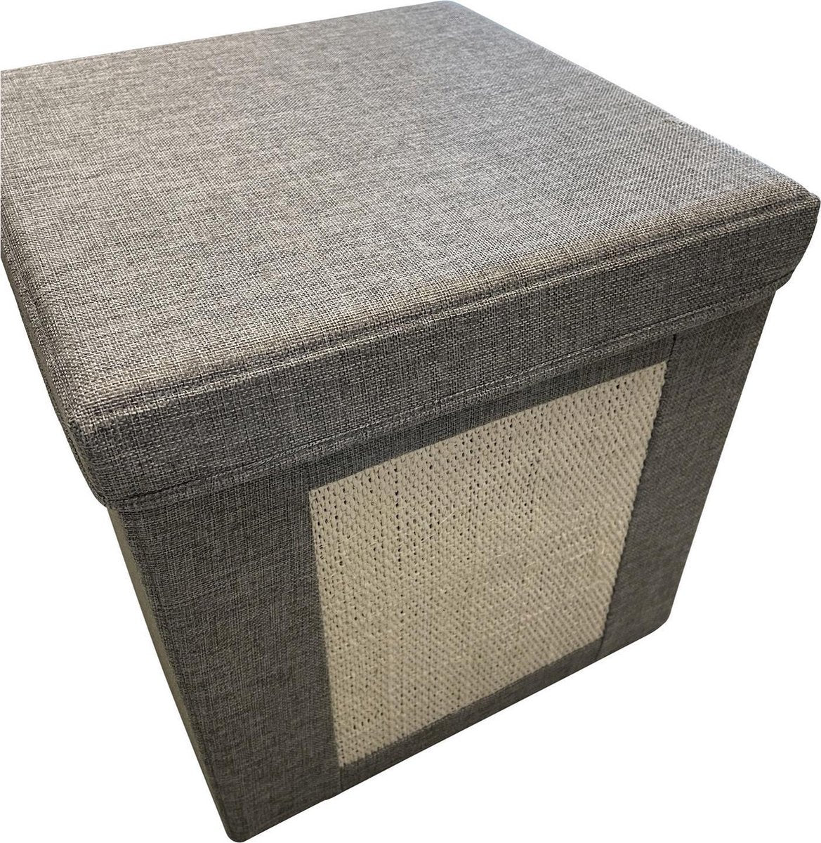  Adori Kattenhuis Met Poef Moon - Kattenmand - 36.5x36.5x36.5 Cm Grijs