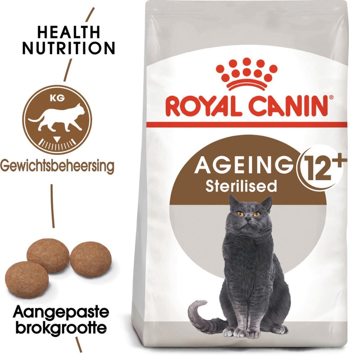  Royal Canin Ageing Sterilised 12+ - Kattenvoer - 2 Kg