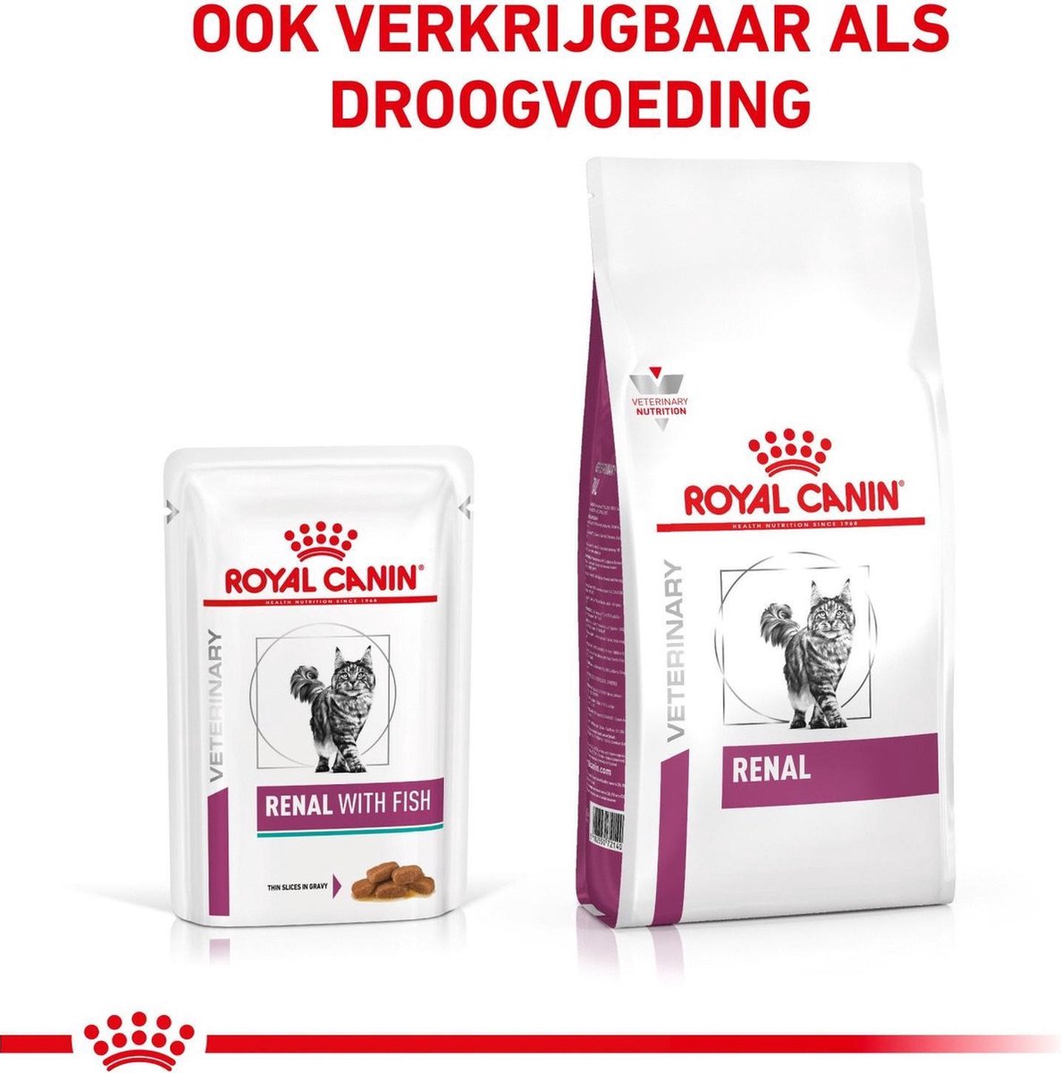  Royal Canin Renal - Tonijn - Kattenvoer - 12 X 85 G