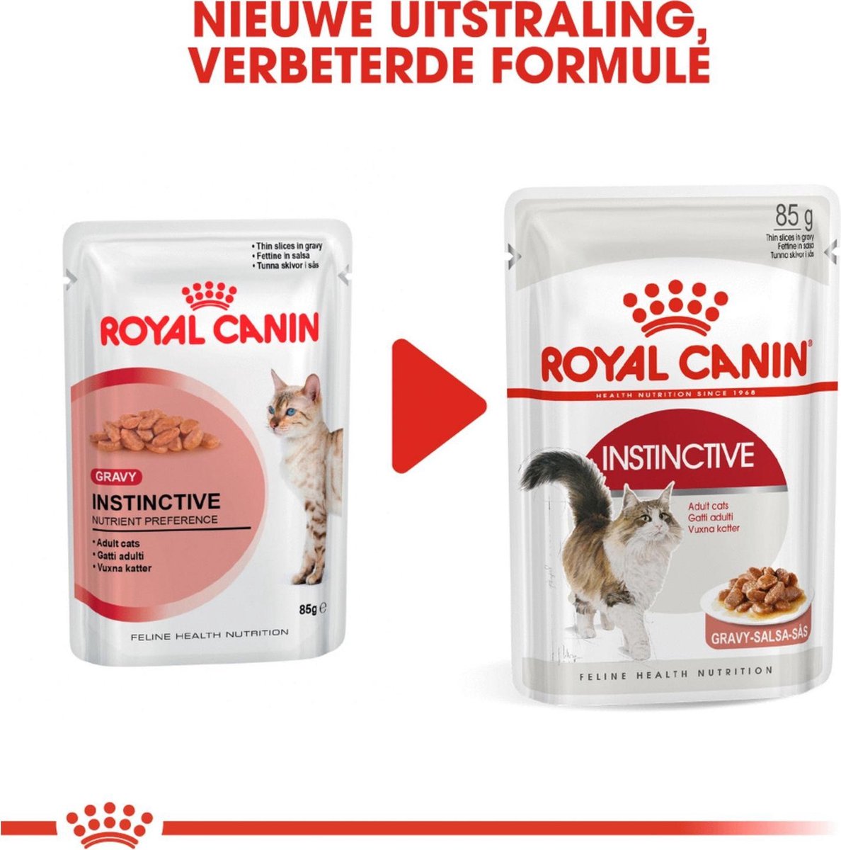  Royal Canin Instinctive - Kattenvoer - 12 X 85 G