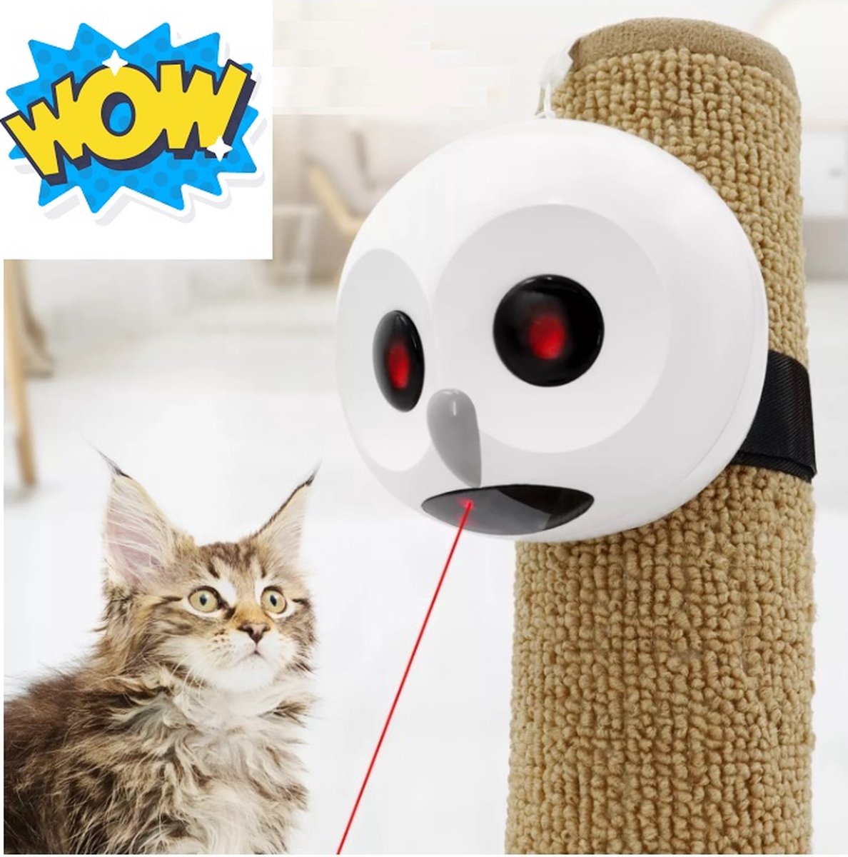  Kattenspeeltjes - Kattenspeelgoed Intelligentie - Laser - Kattenspeelgoed Elektrisch - Kattenspeelgoed Interactief
