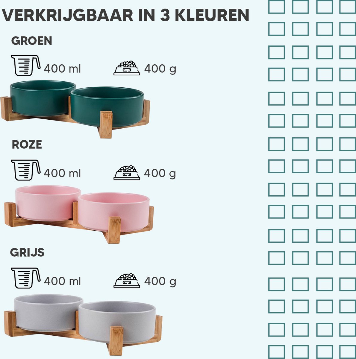  Kattenbak Villa Met Dubbele Voerbak En Kattenbakmat – Kat - Drinkbak – Modern En Stijlvol - Design - Groen