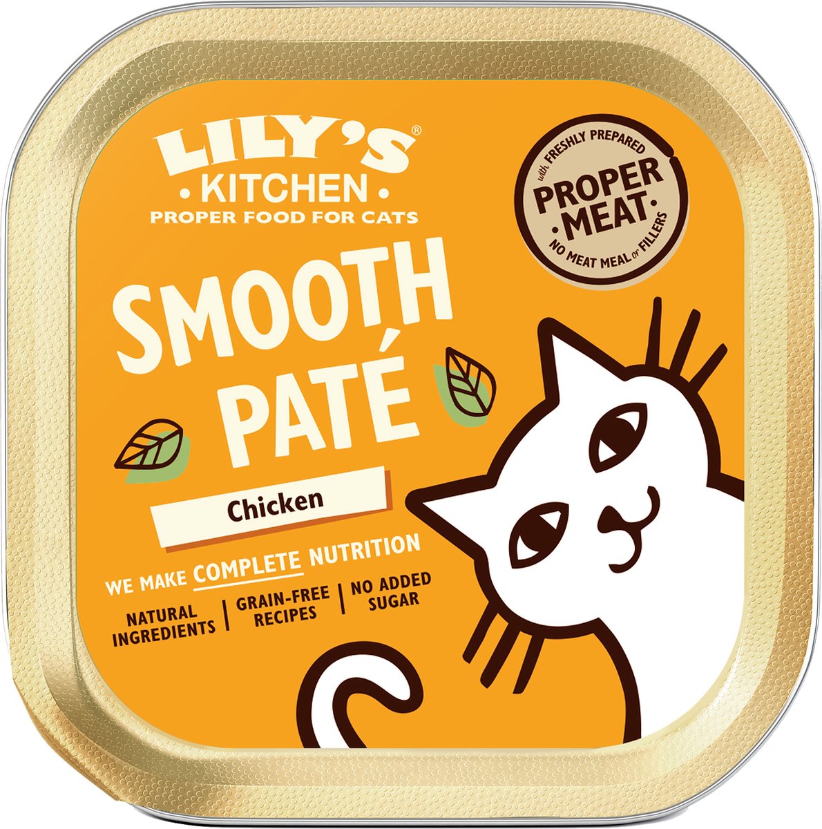  Lily's Kitchen Cat Smooth Pate Chicken - 19X85 GR