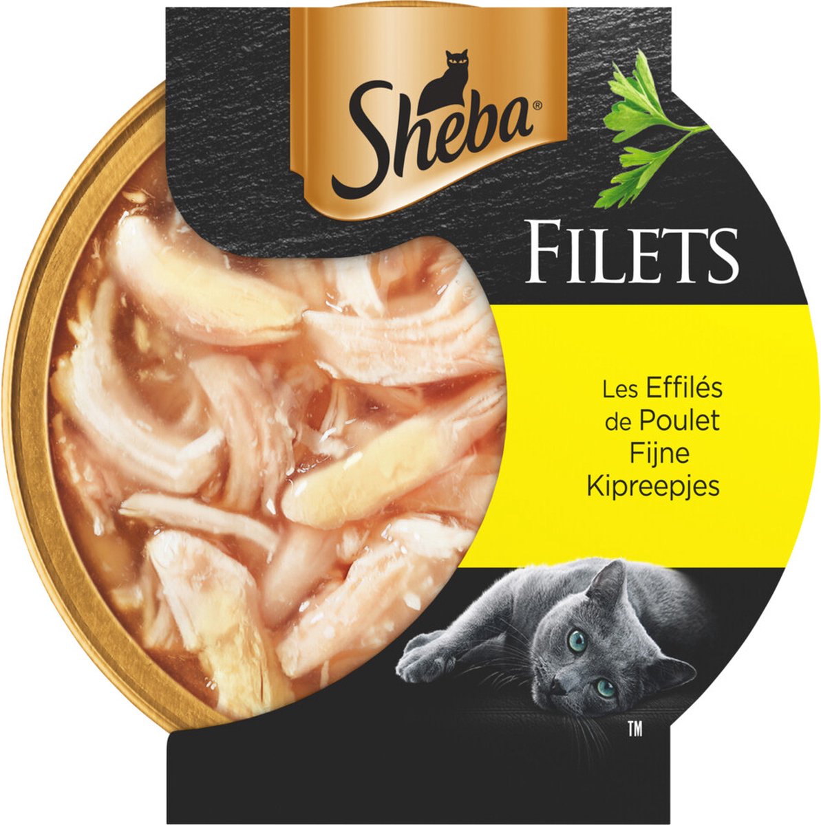  Sheba Filets - Katten Natvoer In Saus - Kipfilet Stukjes - 16 X 60 Gr