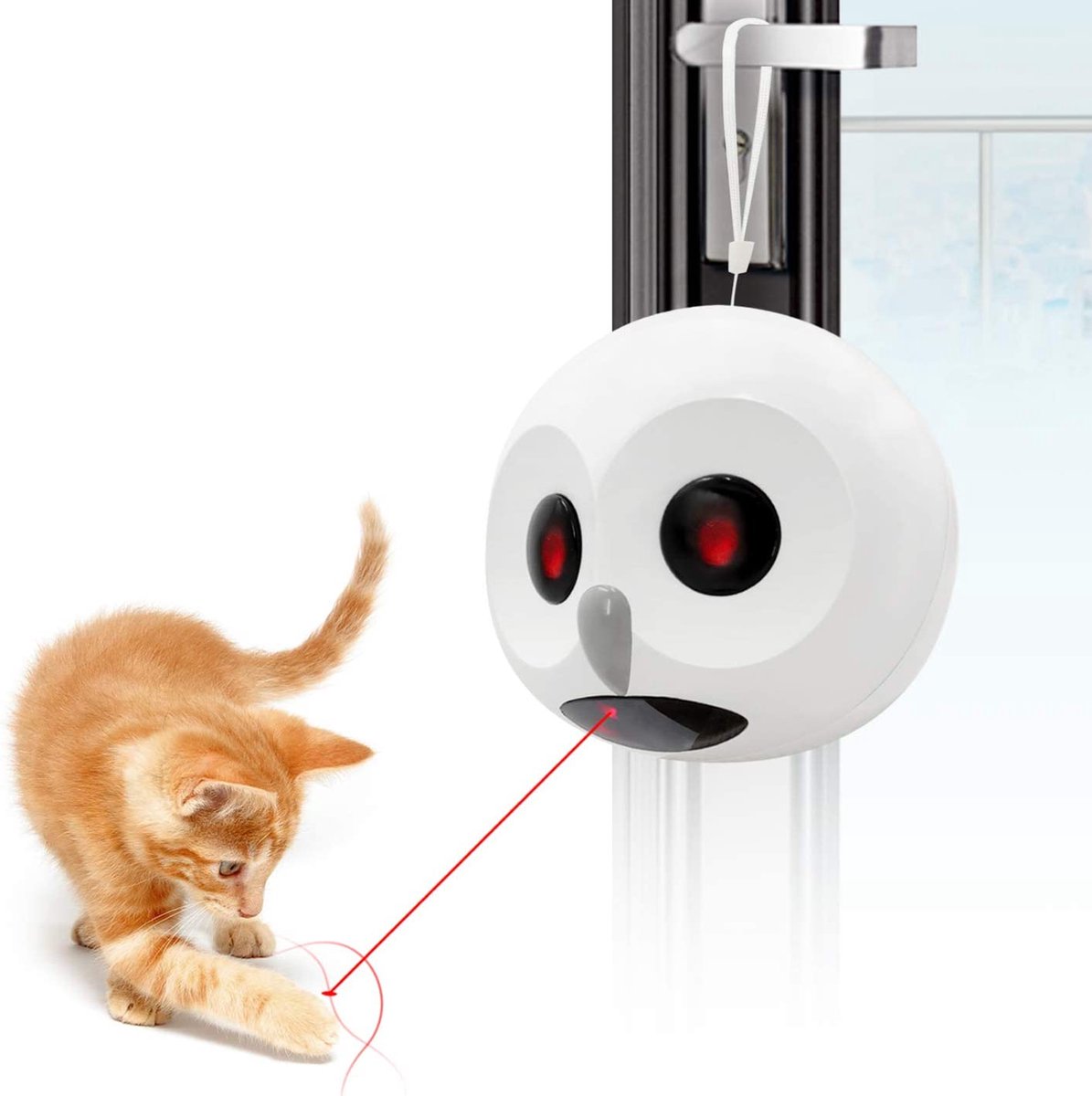  Kattenspeeltjes - Kattenspeelgoed Intelligentie - Laser - Kattenspeelgoed Elektrisch - Kattenspeelgoed Interactief