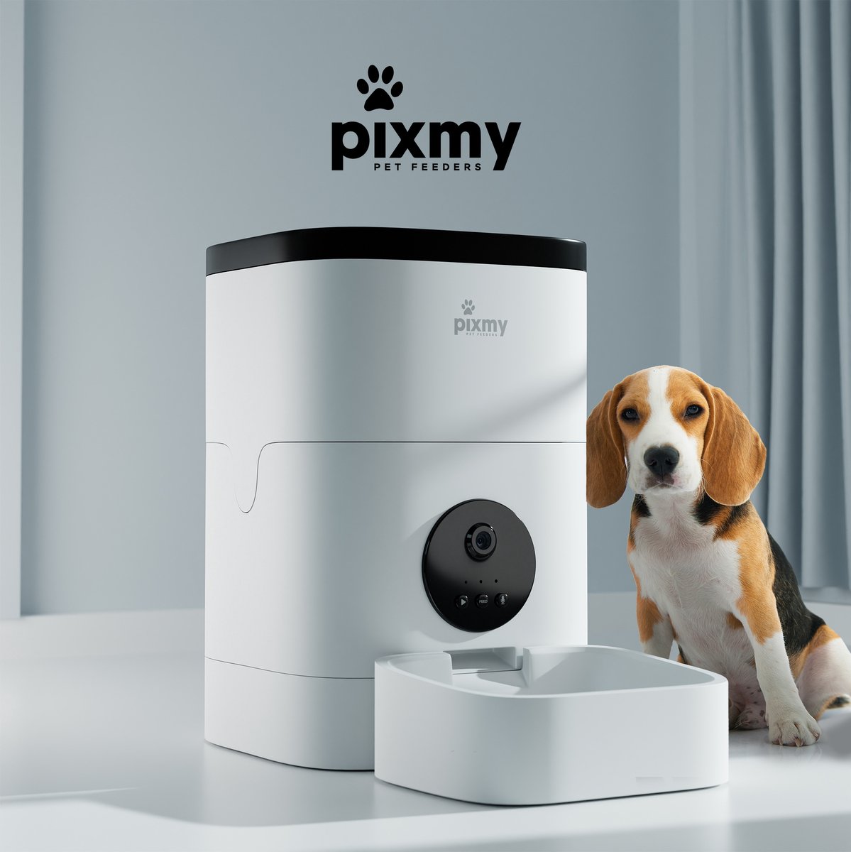  PIXMY - Automatische Voerbak Kat - 4L - Wi-Fi - Met App En Full HD Camera - Voerbak Kat