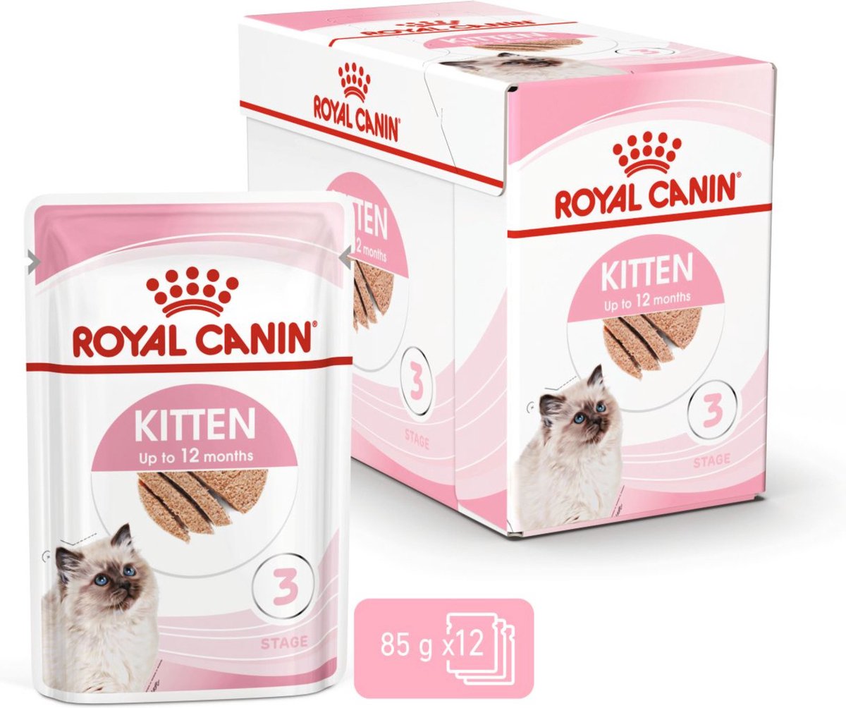  Royal Canin Kitten Loaf - Kitten-Kattenvoer - 12x85 G