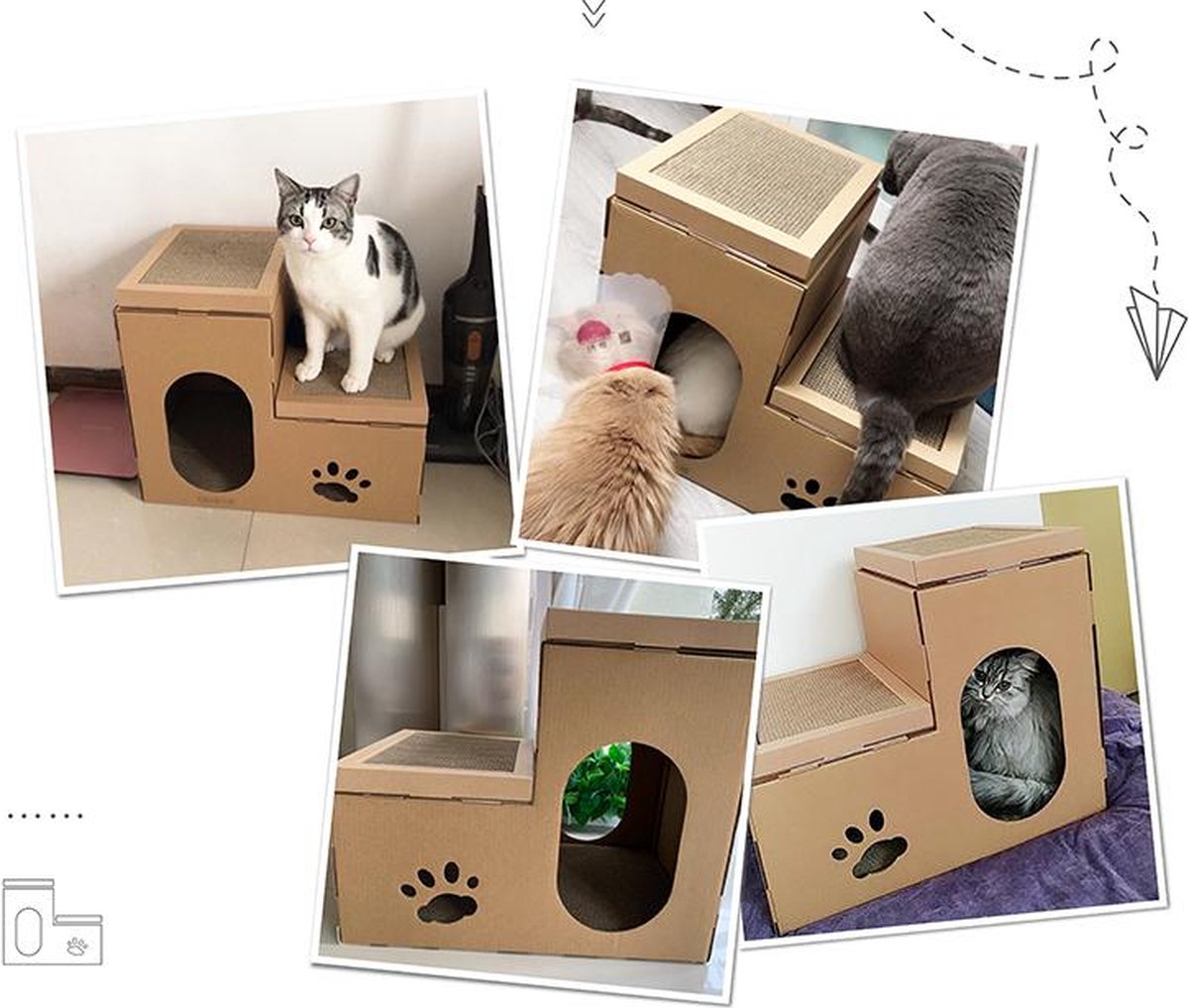  Kattenhuis Krab-speel Huis Voor Poezen En Katten