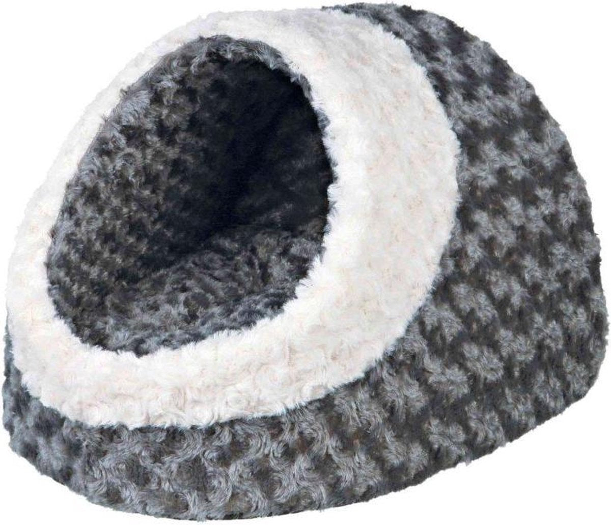  Trixie Kattenmand Iglo Kaline Grijs / Creme - 41X35X26 CM