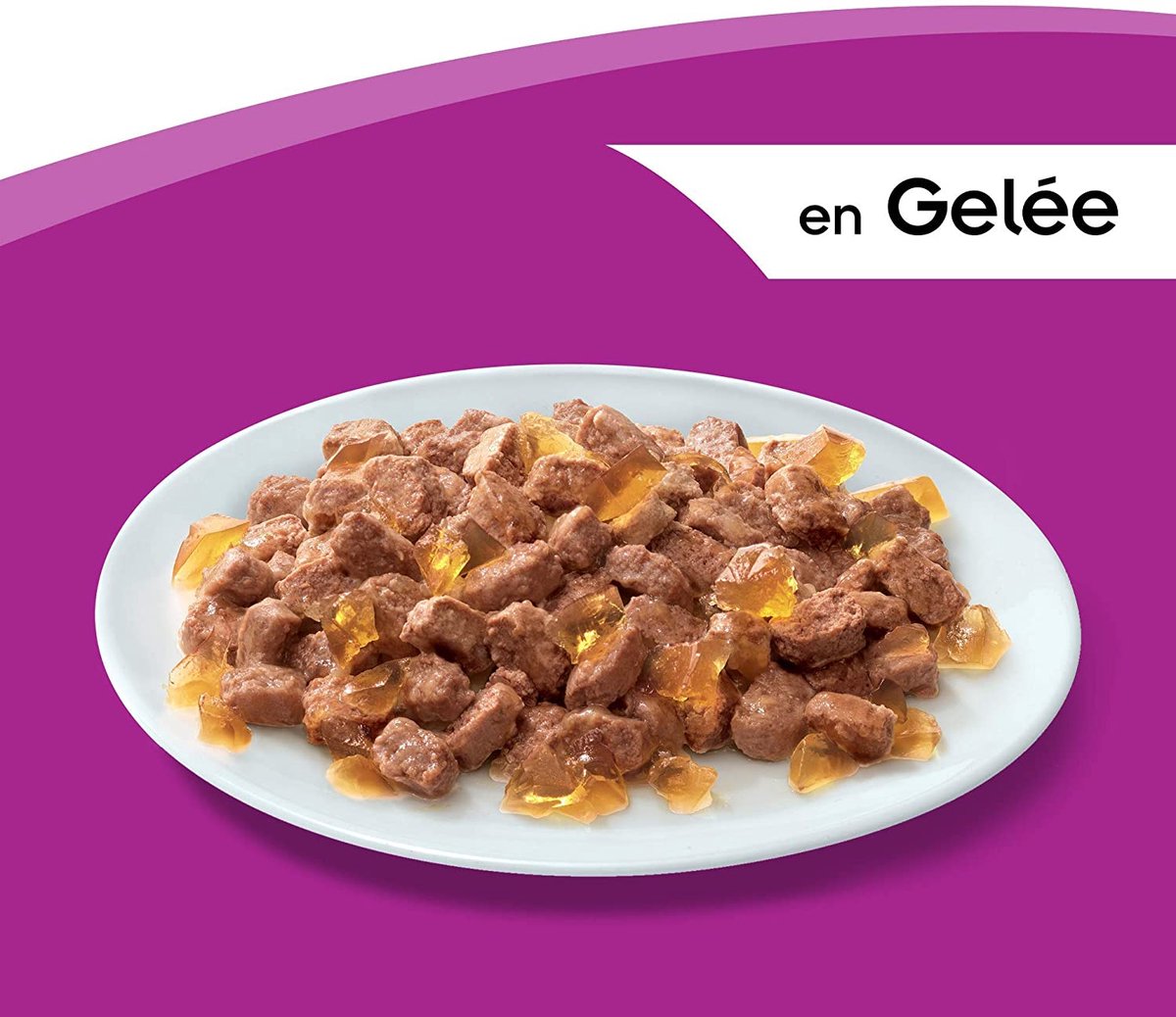  Whiskas 1 - Kattenvoer - Gehydrateerd - In Verschillende Smaken - 84 Stuks (84 X 100 G)
