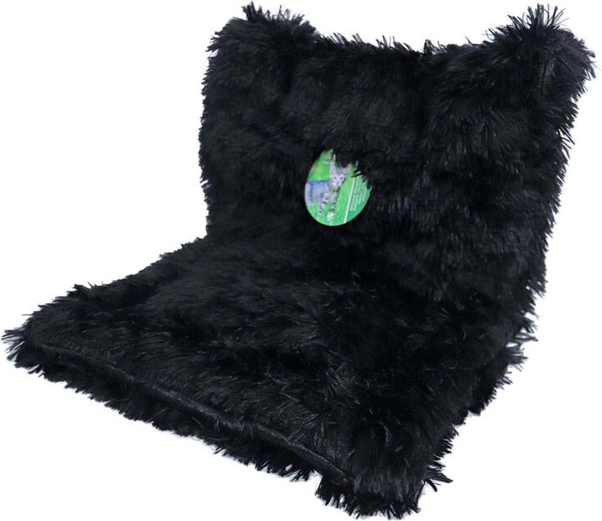  Boon Radiator Hangmat Supersoft Fluffy Zwart 35,0 X 49,0 X 44,0 Cm