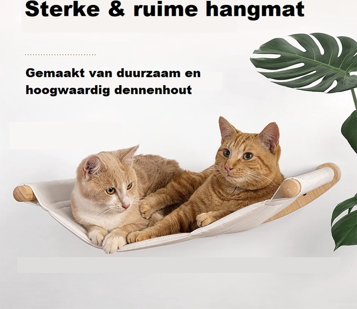  Klimmuur Kat XXL Editie - Krabpaal - Katten Klimmuur - Katten Klim Wand - Met Hangmat