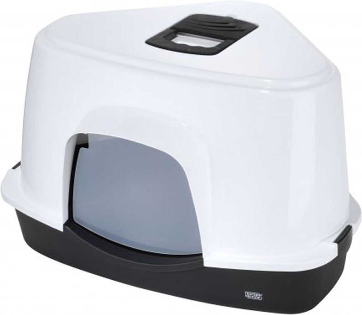  Ebi Eclipse 70 Hoekkattenbak - Zwart - 56 X 70 X 46 Cm