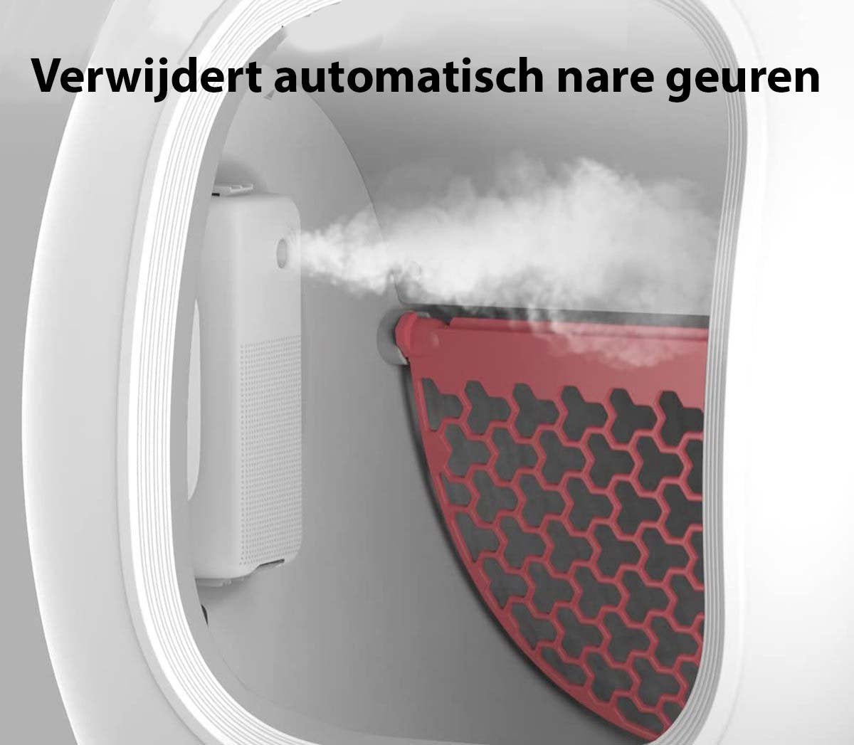  PETKIT® Pura MAX – Automatische Kattenbak – Elektrisch – Kattenbak Zelfreinigend – Bedienen Via De App