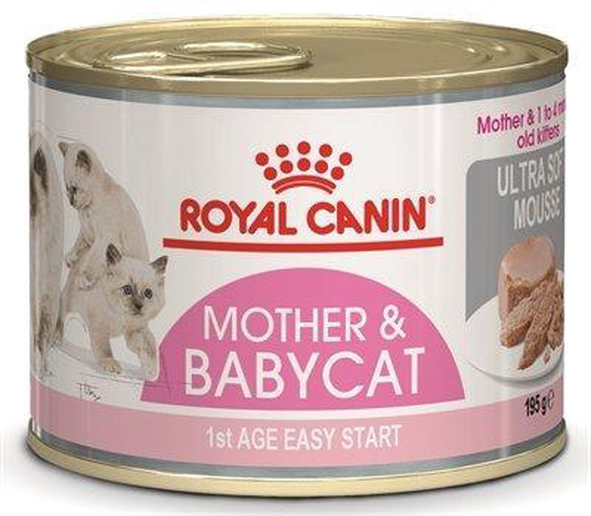  Royal Canin Wet Mother &amp; Babycat Mousse - Kattenvoer - 195 Gr