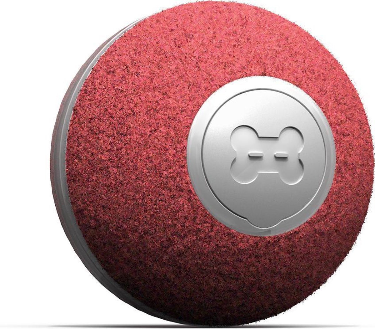  Cheerble Mini Ball 2.0 - Slimme Interactieve Zelf Rollende Bal Voor Katten - 3 Speelmodi - Kattenspeeltjes - USB Oplaadbaar - Rood