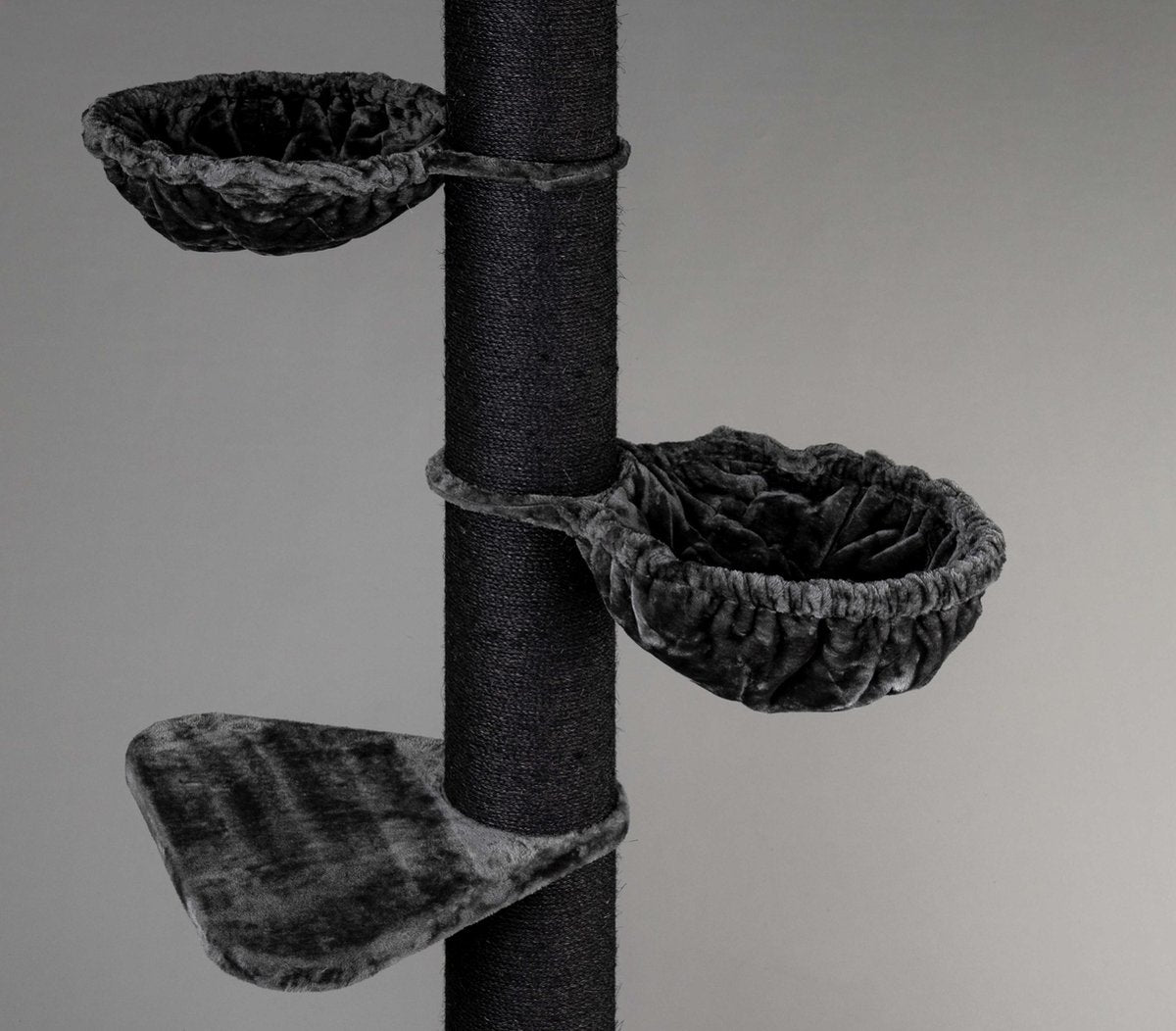  Krabpaal Plafondhoog Voor Grote Katten Maine Coon Tower Blackline Donkergrijs Antraciet Van RHRQuality