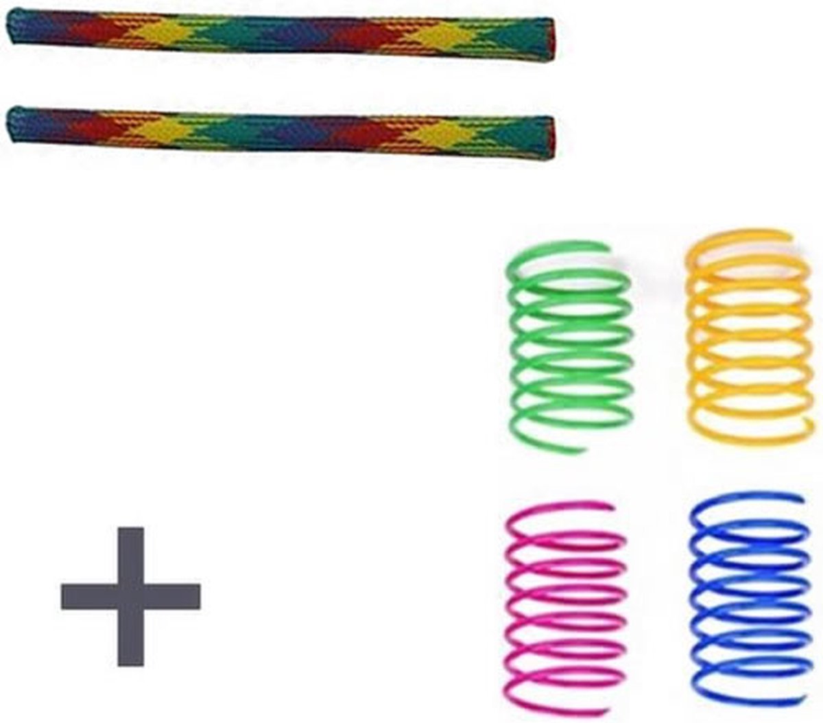  Kattenveertjes - Set 4 Stuks Met Boinks