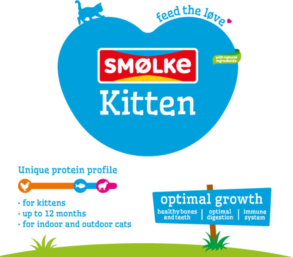  Smolke Kitten 4 Kg - Kat