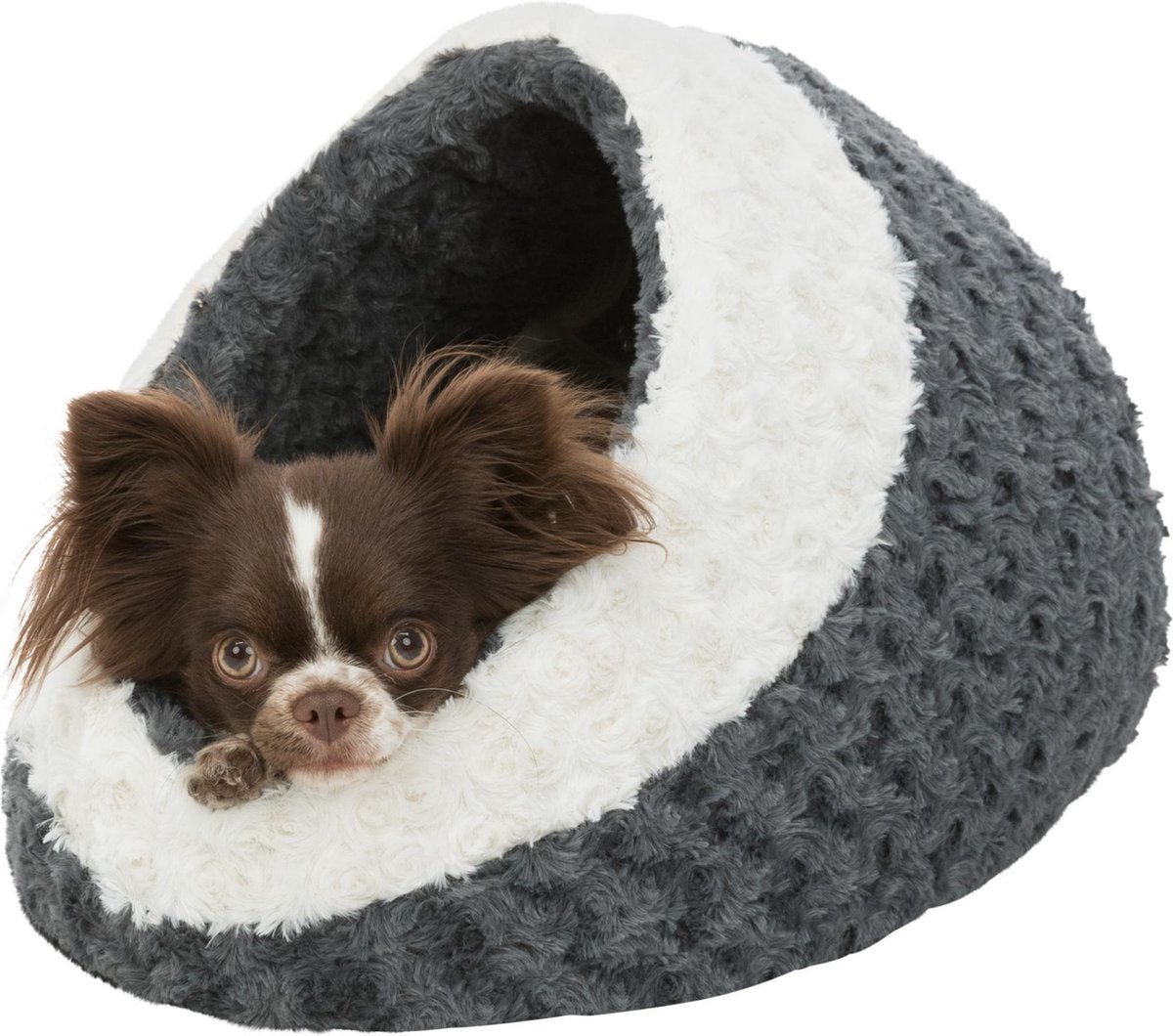  Trixie Kattenmand Iglo Kaline Grijs / Creme - 41X35X26 CM