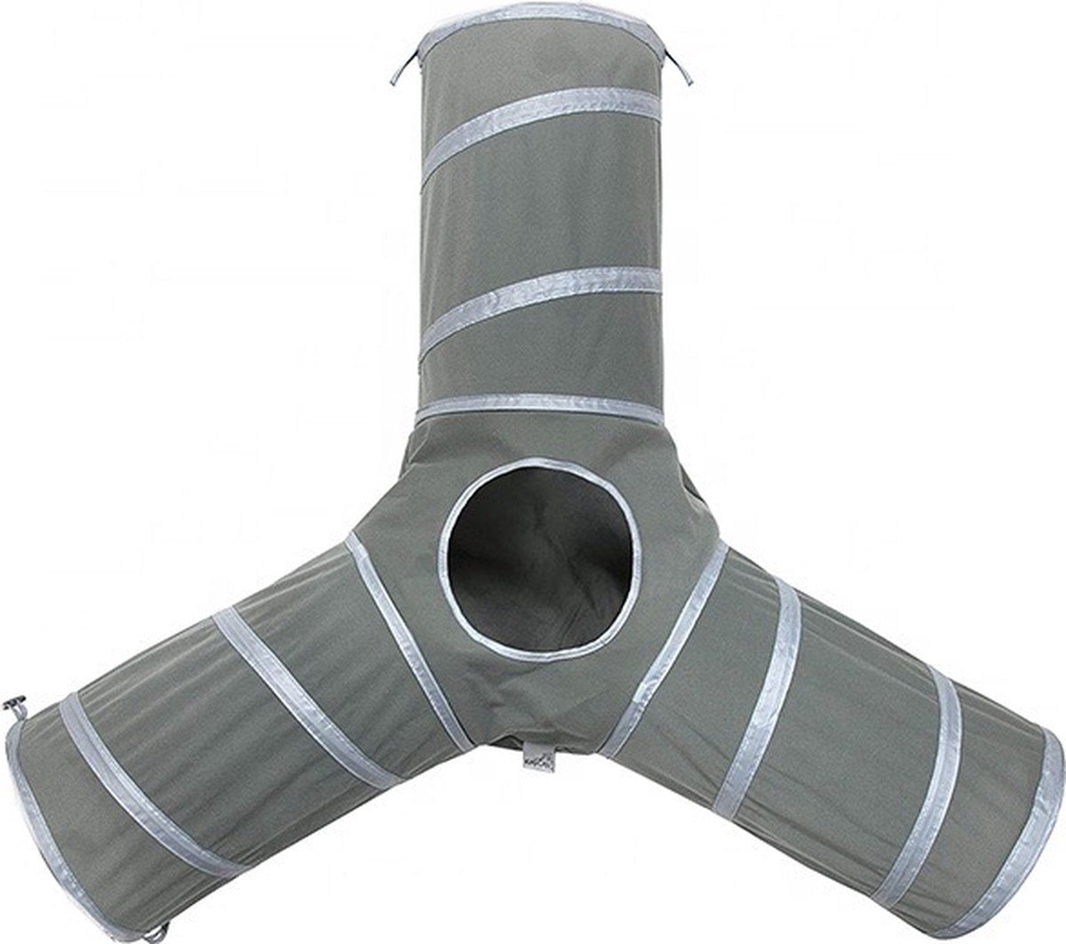  Adabol Knaagdier Speeltunnel – Konijnen Speelgoed – Cavia Speelgoed – Hamster Speelgoed – Konijnen Tunnel – Cavia Tunnel – Hamster Tunnel – 3 Gangen – 50 Cm Lengte