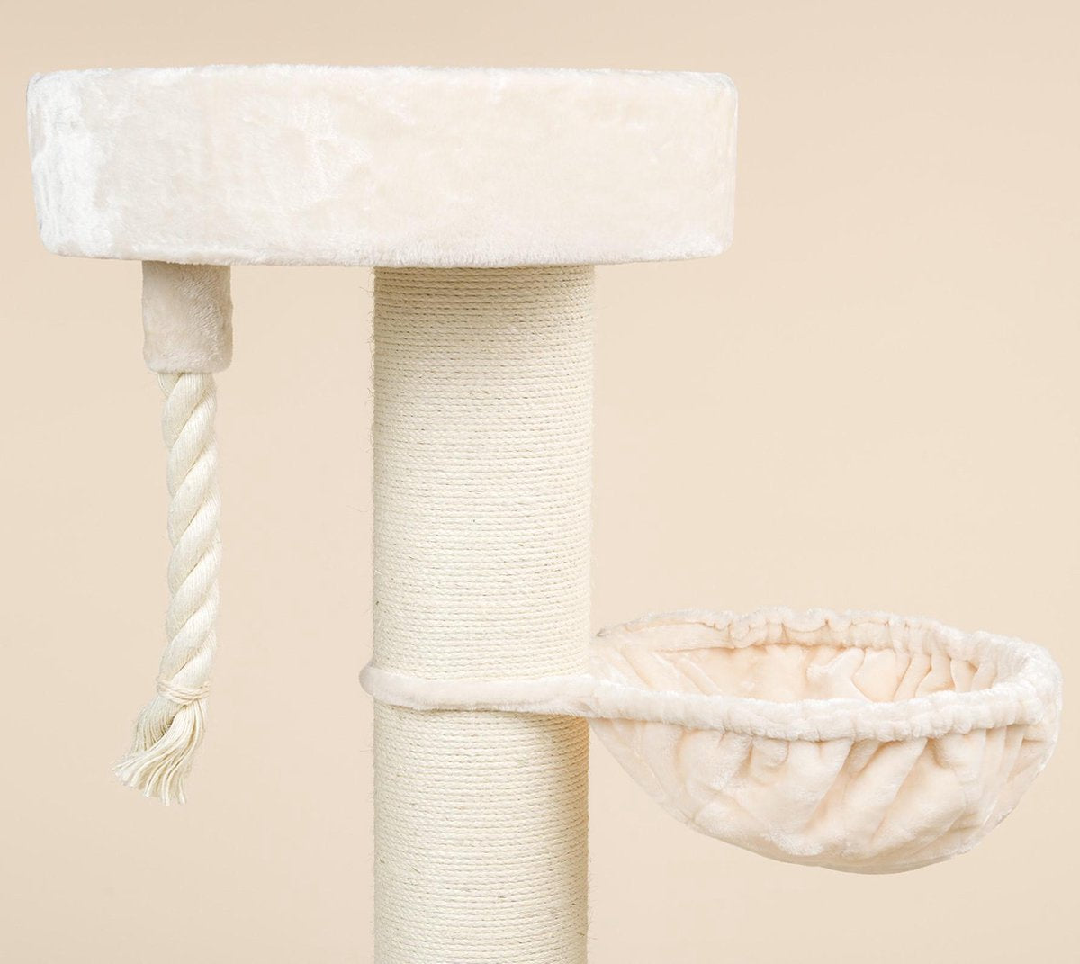  Krabpaal Voor Grote Katten Maine Coon Sleeper De Luxe Crème Beige Van RHRQuality