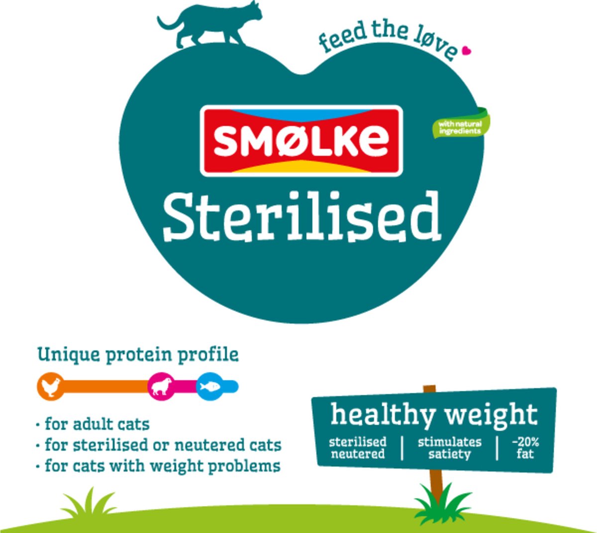 Smolke Sterilised Weight Control Light - 2 Kg