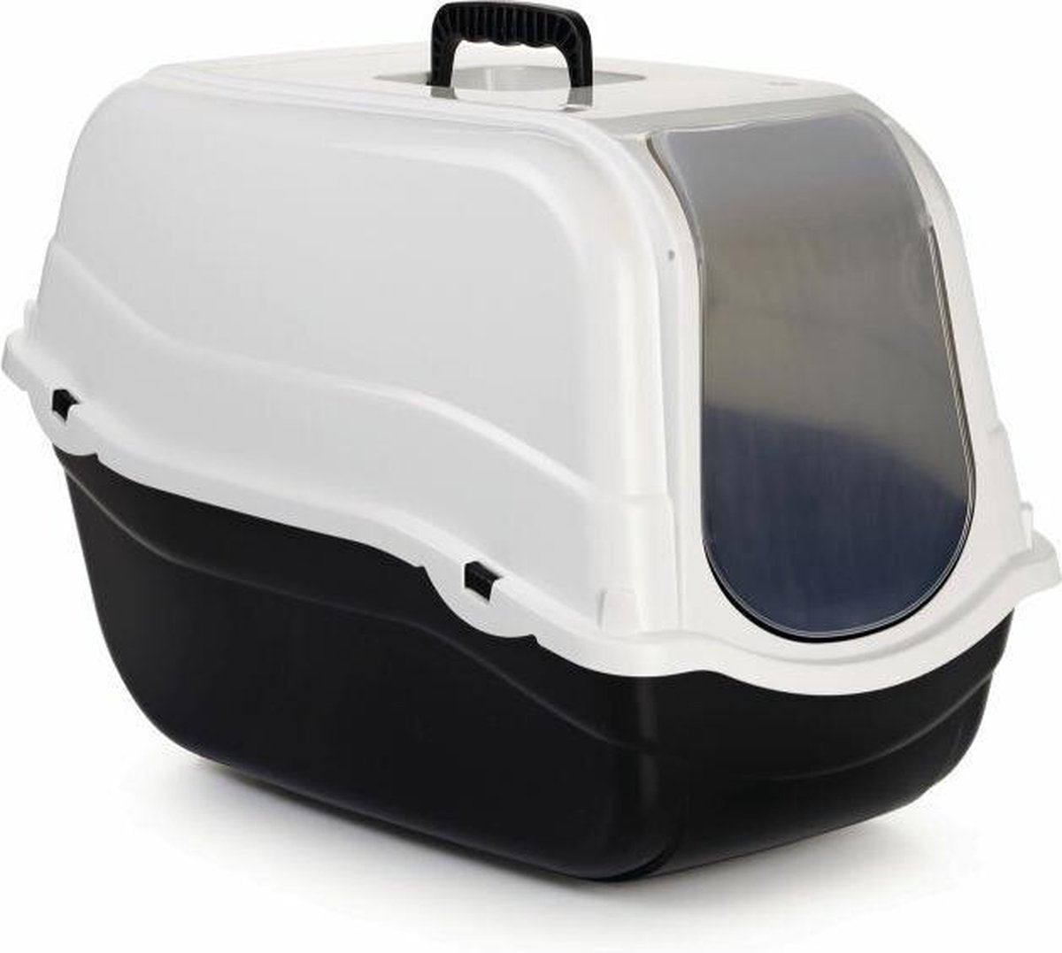  Beeztees Romeo - Kattenbak - Zwart/Wit - 57x39x41 Cm