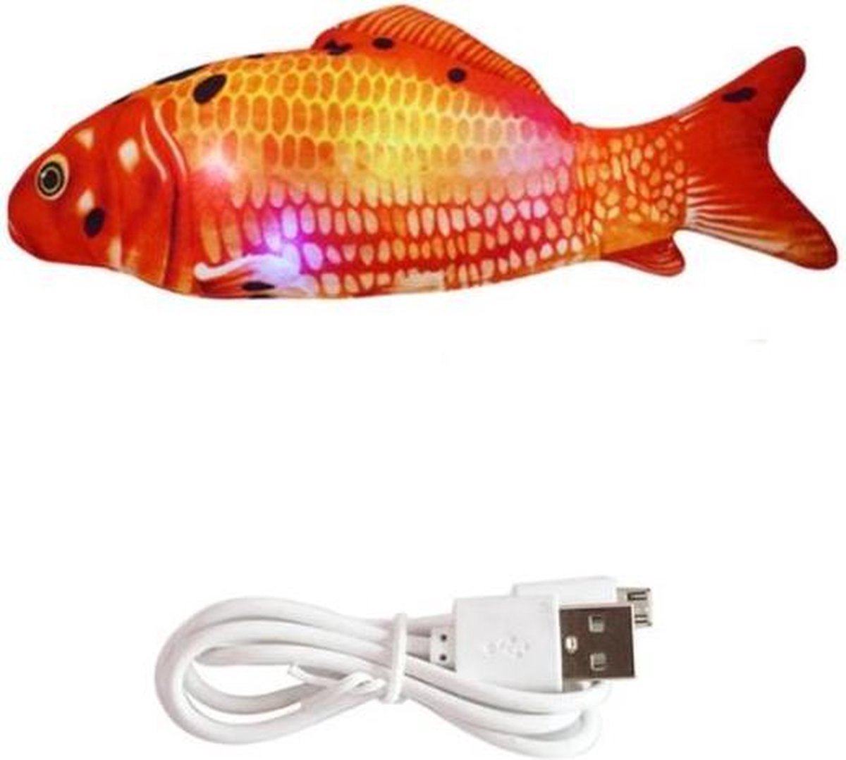  Elektronisch Bewegende Vis - Automatisch Kattenspeeltje - Speelgoed Voor Katten - Dansende Vis - USB Oplaadbaar