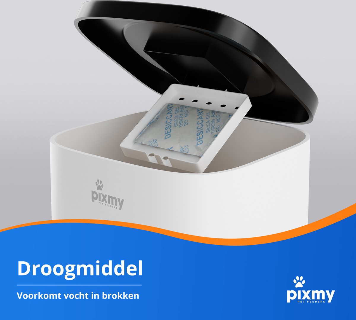  PIXMY - Automatische Voerbak Kat - 4L - Wi-Fi - Met App En Full HD Camera - Voerbak Kat