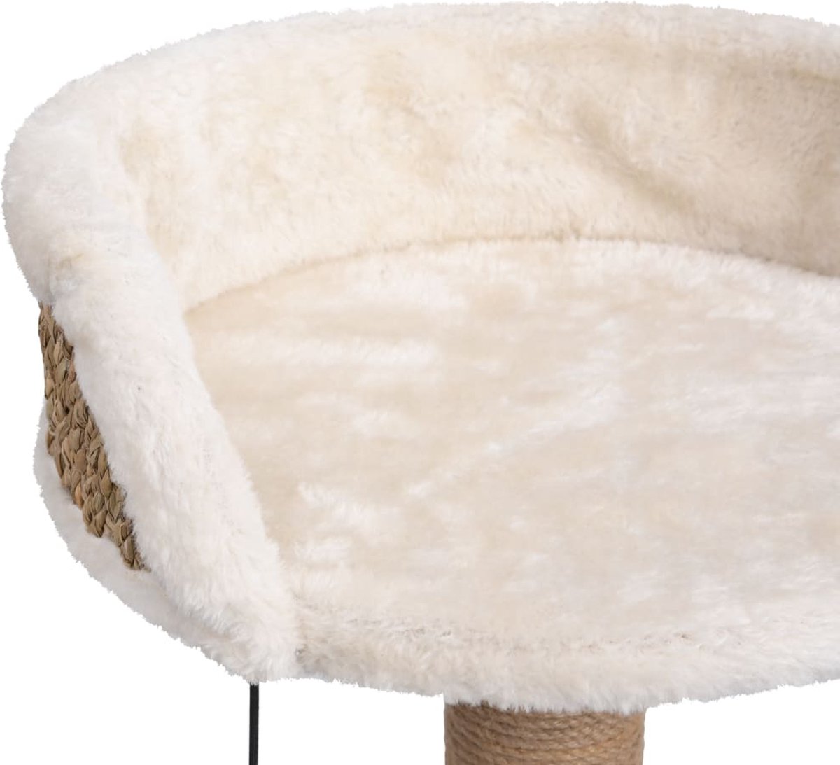  VidaXL Kattenboom Met Mandje 49 Cm Zeegras