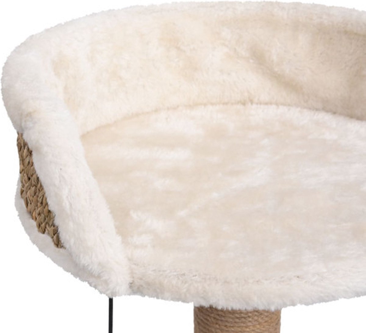  VidaXL Kattenboom Met Mandje 49 Cm Zeegras