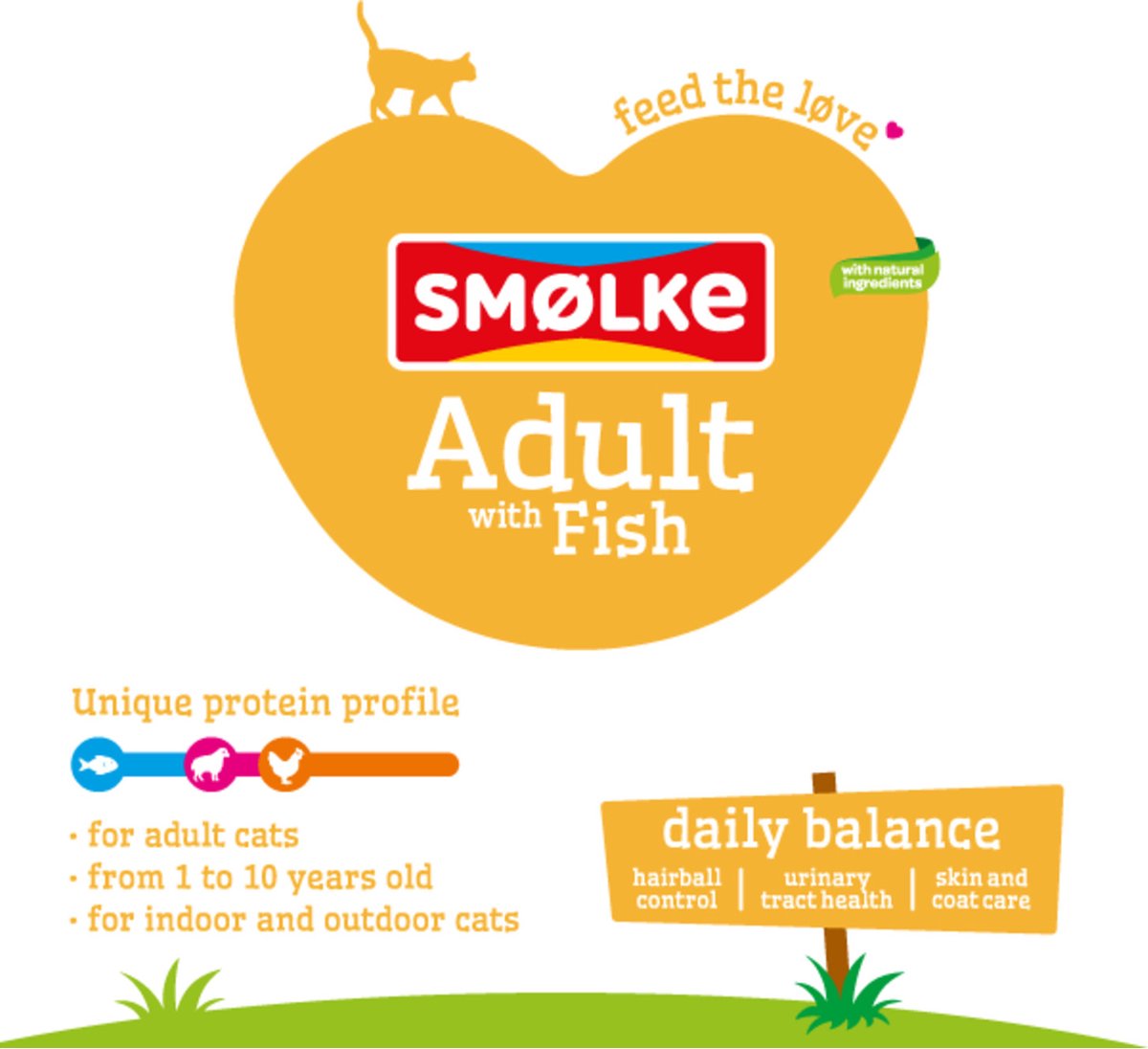  Smolke Adult Fish &amp; Rice 10 Kg - Kat