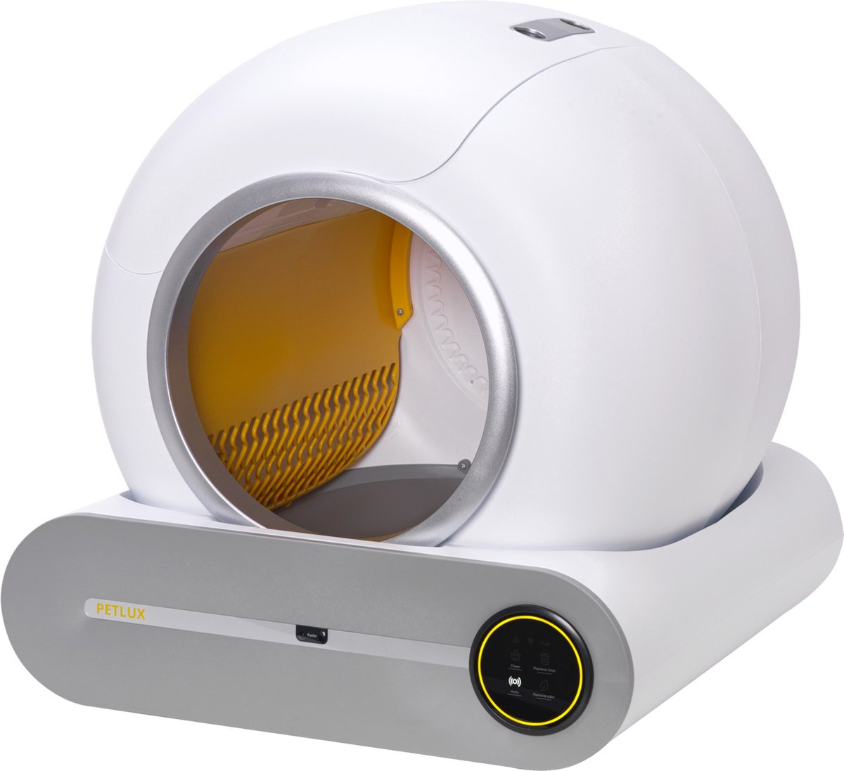 Merkloos Petlux® Zelfreinigende Automatische Kattenbak Met App En LED-Touch