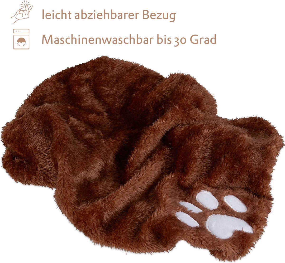  PRETTY KITTY Cat Window Bed 32x41cm: Knuffelig Kattenbed Voor De Vensterbank, Premium Kattenbed Fluffy Voor Het Raam, Vensterbank Kat - Wasbaar, Vensterbank Kat