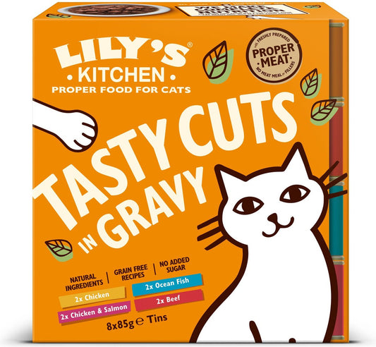  Lily's Kitchen Tasty Cuts In Gravy Multipack - 8X85 GR