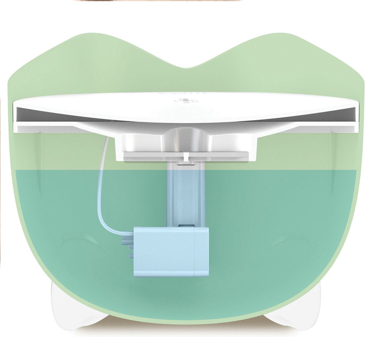  Catit Pixi Fountain - Kattendrinkbak - 20x20x16 Cm Groen
