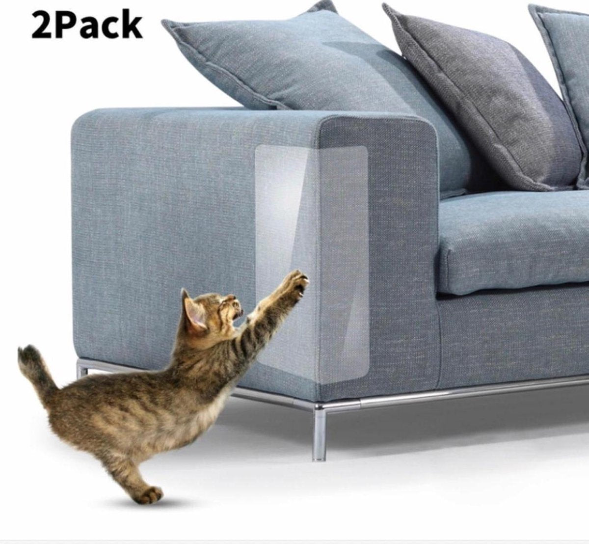  Bescherming Tegen Krab Schade Van Katten - 2 Stuks - Konijnen - Honden - Meubel Bescherming - Cat Scratchers - Furniture - Couch Protector - Katten Nagels - Huisdieren Veiligheid - Meubel - Interieur