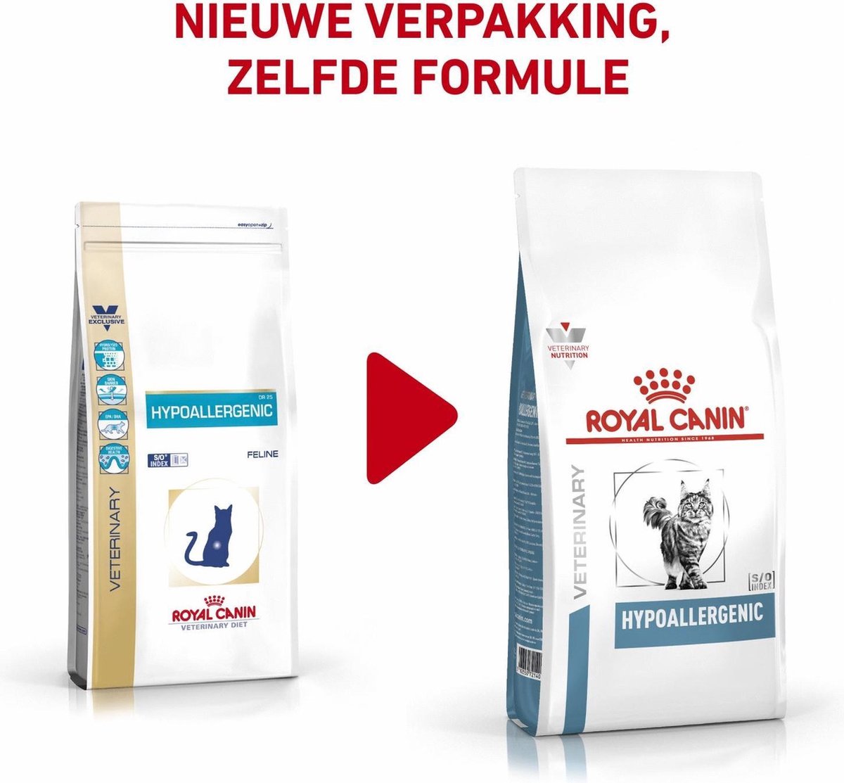  Royal Canin Hypoallergenic - Kattenvoer - 2,5 Kg