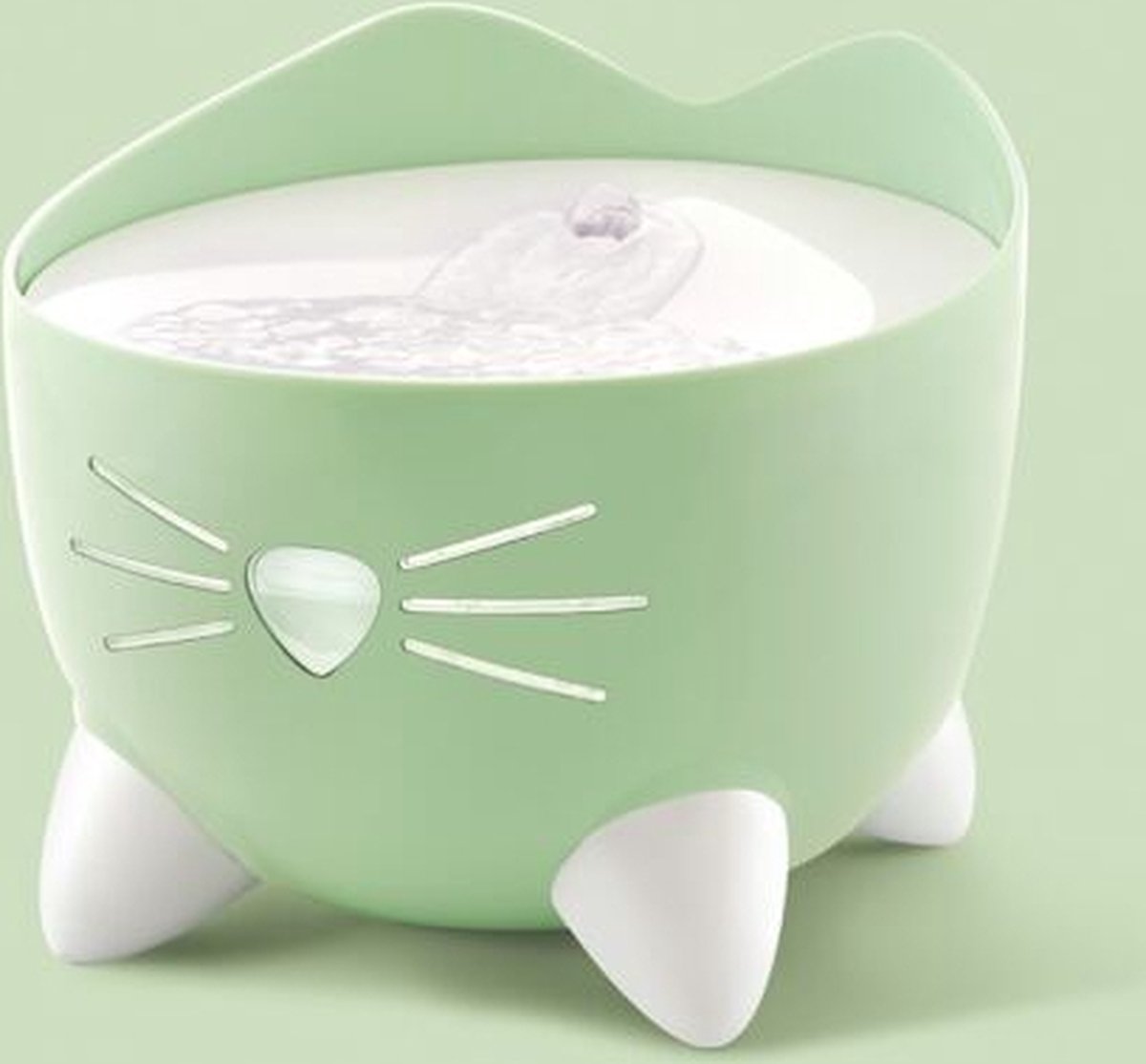  Catit Pixi Fountain - Kattendrinkbak - 20x20x16 Cm Groen