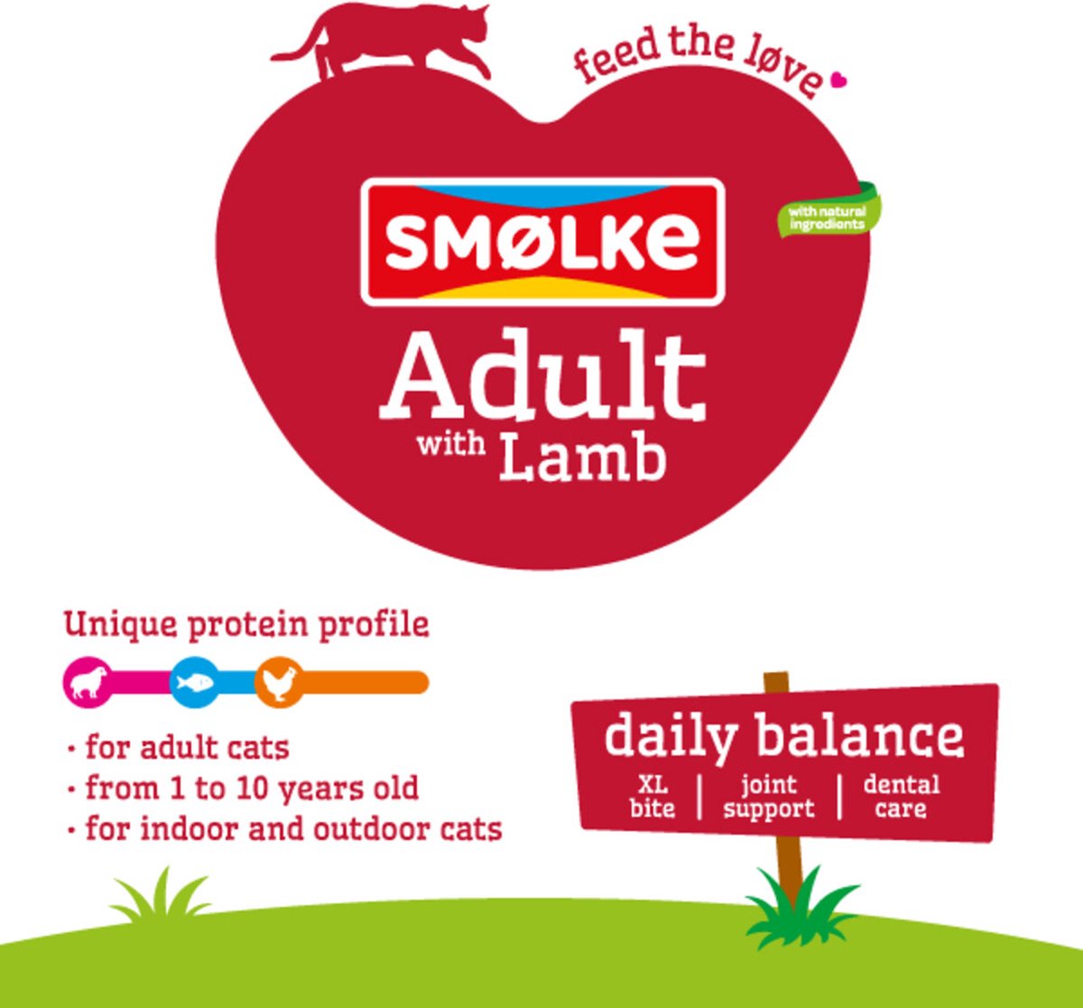  Smolke Adult Lamb &amp; Rice 4 Kg - Kat