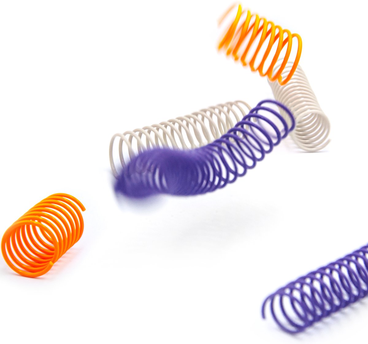  Pettadore Springs - Kattenveertjes - Kattenspeelgoed - Kattenspeeltjes - 9 Stuks