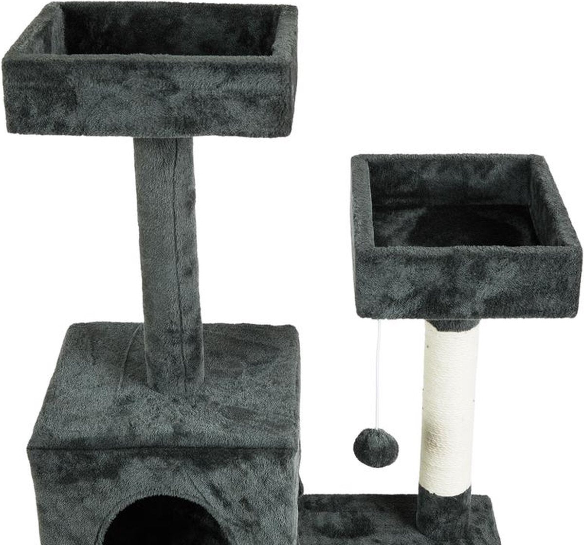  Grote Luxe Krabpaal Voor Katten - Kattenboom - 70x50x150 Cm