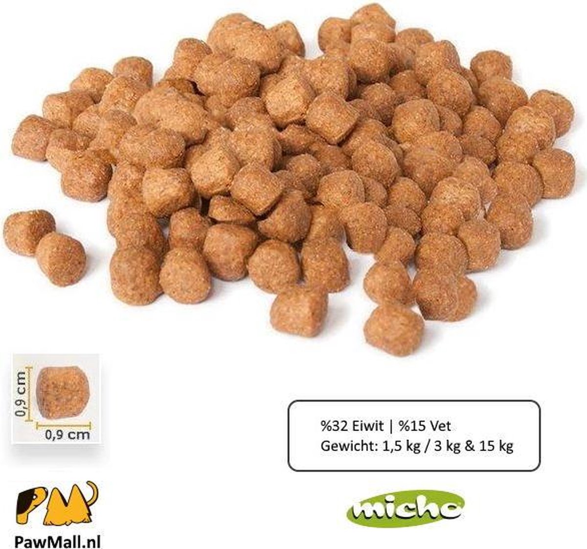 Micho Adult Cat - Premium Kattenvoer - 15 Kg