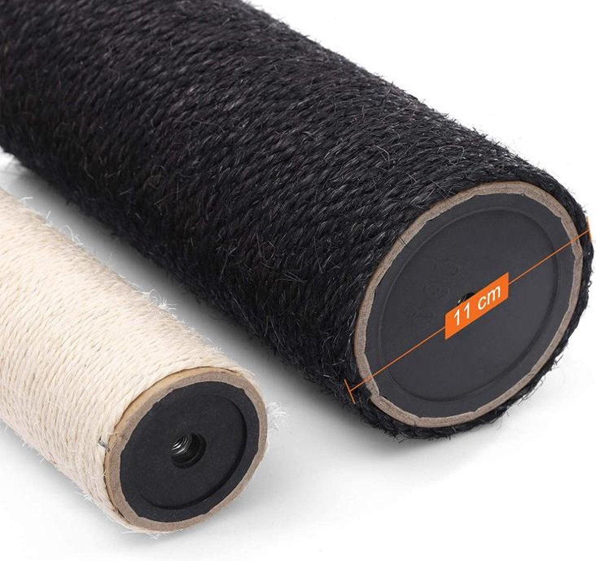  MIRA Home Krabpaal – Poezen Krabpaal – Pluche - Grijs – 52x52x42
