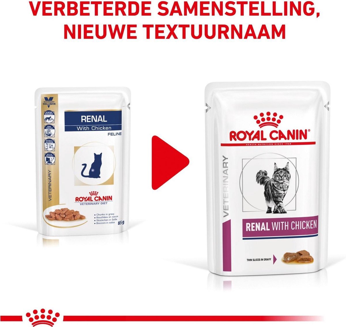  Royal Canin Renal Kip - Kattenvoer - 12 X 85 G