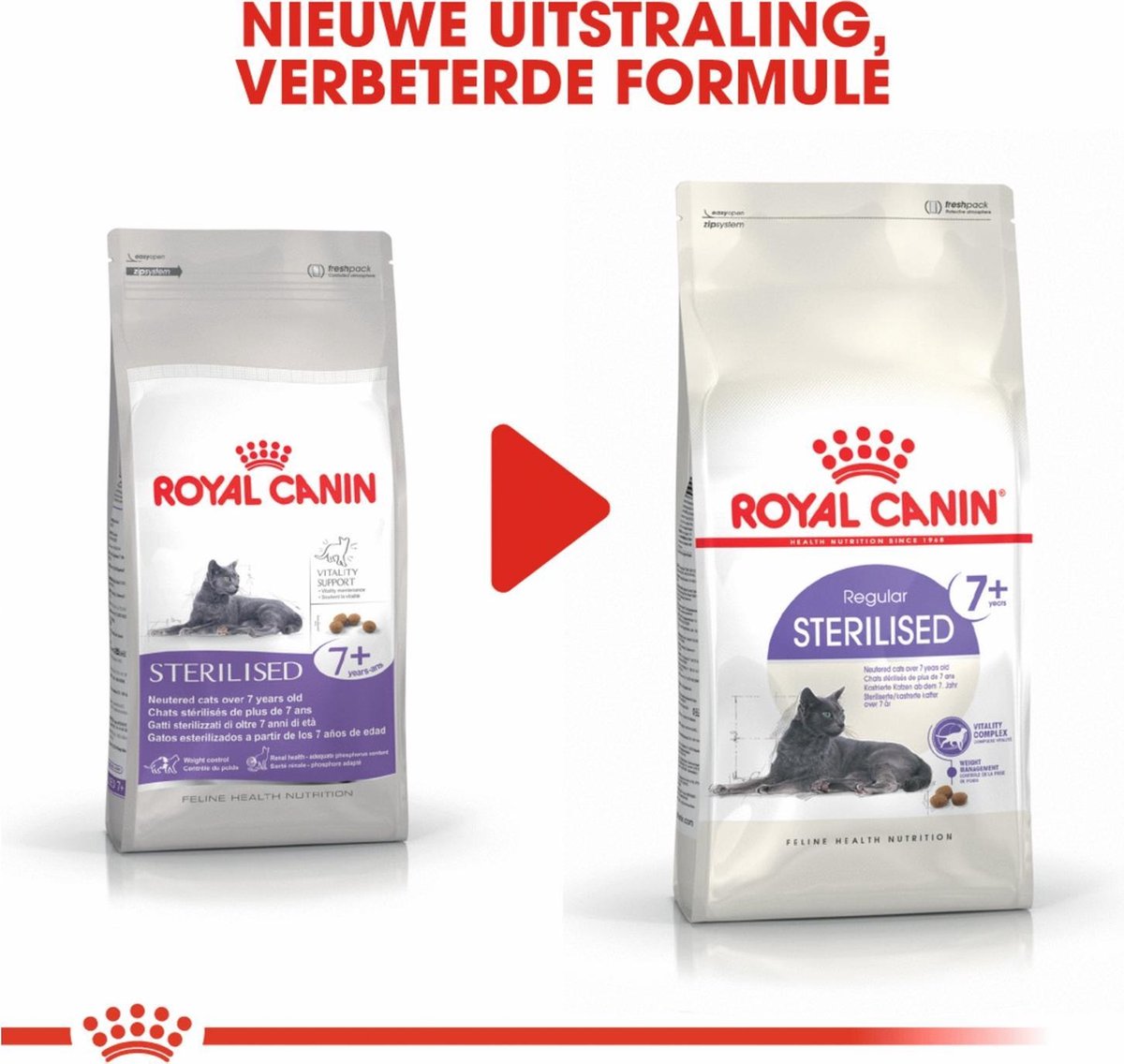  Royal Canin Sterilised 7+ - Kattenvoer - 10 Kg