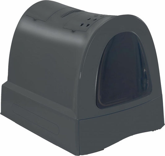  Imac Zuma - Met Schuiflade - Zwart - Kattenbak - 56 X 40 X 42,5 Cm