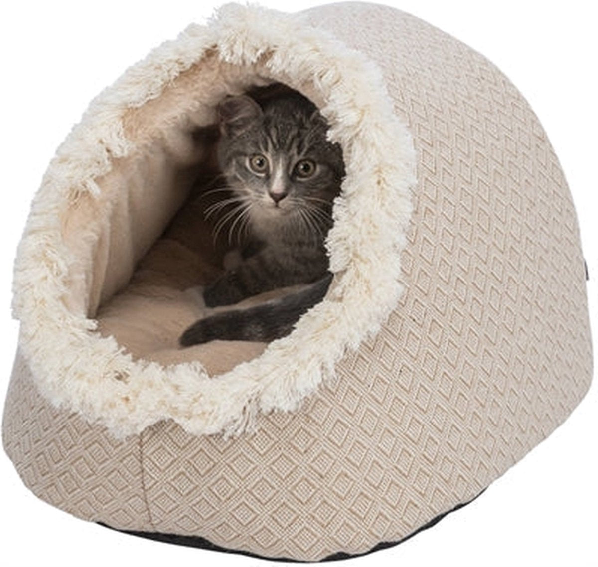  Trixie Kattenmand Iglo Boho Beige - 35X41X26 CM